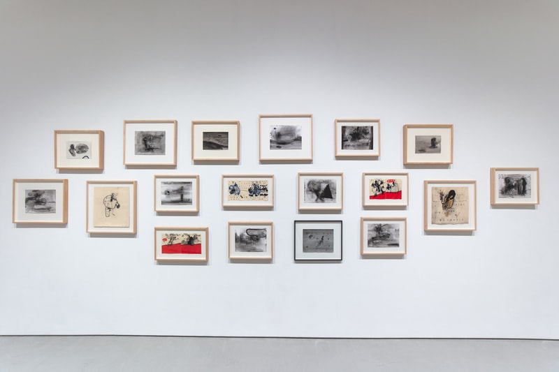 David Lynch "Squeaky Flies in the Mud" Exhibition Sperone Westwater Multimedia Paintings Lamp Sculptures Furniture Watercolors 