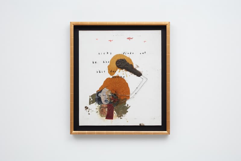 David Lynch "Squeaky Flies in the Mud" Exhibition Sperone Westwater Multimedia Paintings Lamp Sculptures Furniture Watercolors