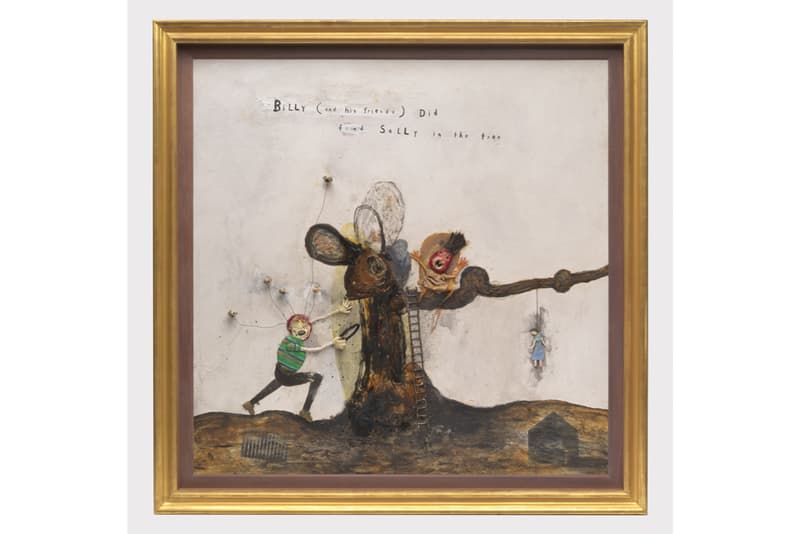 David Lynch "Squeaky Flies in the Mud" Exhibition Sperone Westwater Multimedia Paintings Lamp Sculptures Furniture Watercolors 