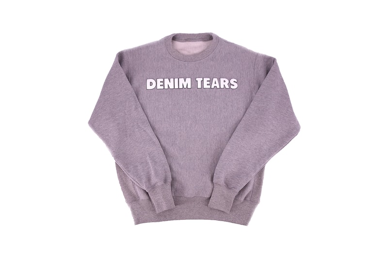 Denim Tears Drop Three Collection Release Information Tremaine Emory Enslavement Commentary Sweatshirts Sweatpants Hoodies Graphics Embroidery Floral Designs Trucker Hats T-Shirts