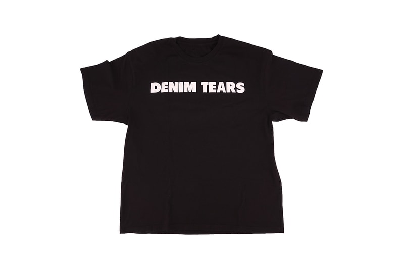 Denim Tears Drop Three Collection Release Information Tremaine Emory Enslavement Commentary Sweatshirts Sweatpants Hoodies Graphics Embroidery Floral Designs Trucker Hats T-Shirts