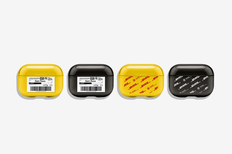 DHL CASETiFY 50th Anniversary Collection Release Drop 2 Info Bags T shirt Apple Iphone Airpods Charger Watch Yellow Red