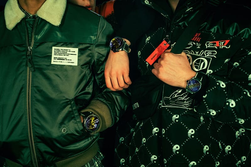 Diesel Launches Rave-Inspired Watch Collection