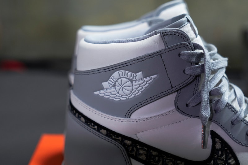 Dior x Air Jordan 1 High OG A Closer Look HYPEBEAST sneaker kicks footwear shoes trainers AJ1 Kim Jones fall/winter 2020 