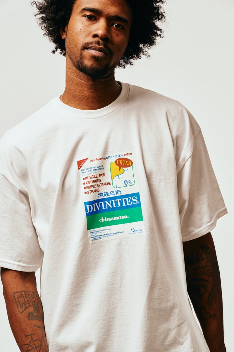 DIVINITIES Winter 2019 Lookbook Collection Info T-shirts Hoodies Long Sleeves Rings Pullovers Sterling Silver Rings Ocean's Thirteen Darkwing Duck Deltron 3030 Bill Evan 'Waltz for Debby'