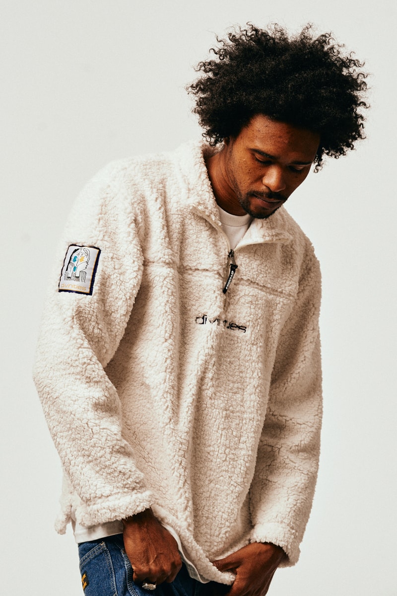 DIVINITIES Winter 2019 Lookbook Collection Info T-shirts Hoodies Long Sleeves Rings Pullovers Sterling Silver Rings Ocean's Thirteen Darkwing Duck Deltron 3030 Bill Evan 'Waltz for Debby'