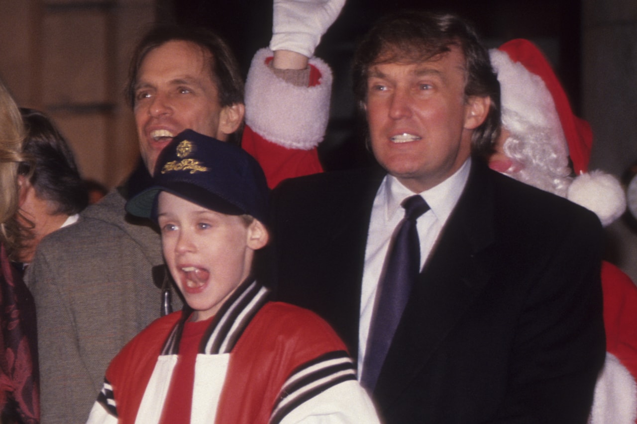 Donald Trump Home Alone 2 Cameo Cut Canadian Television Lost in New York Kevin Chris Columbus movies films christmas seasonal Somewhere in My Memory Macaulay Culkin