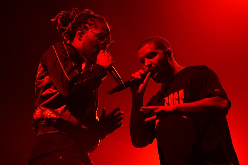 Future, Drake, and 21 Savage Seen Filming Music Video fast food chain mcdonalds dirty sprite collab mike will big bank song track what a time to be alive 2