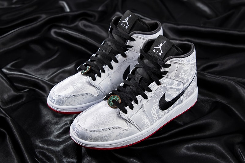 Edison Chen Air Jordan 1 Mid Fearless Closer Look Release Info Date Buy White Gold