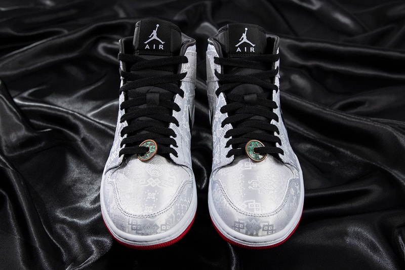 Edison Chen Air Jordan 1 Mid Fearless Closer Look Release Info Date Buy White Gold