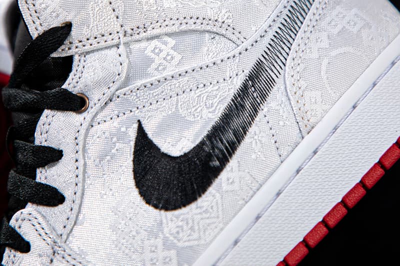 Edison Chen Air Jordan 1 Mid Fearless Closer Look Release Info Date Buy White Gold