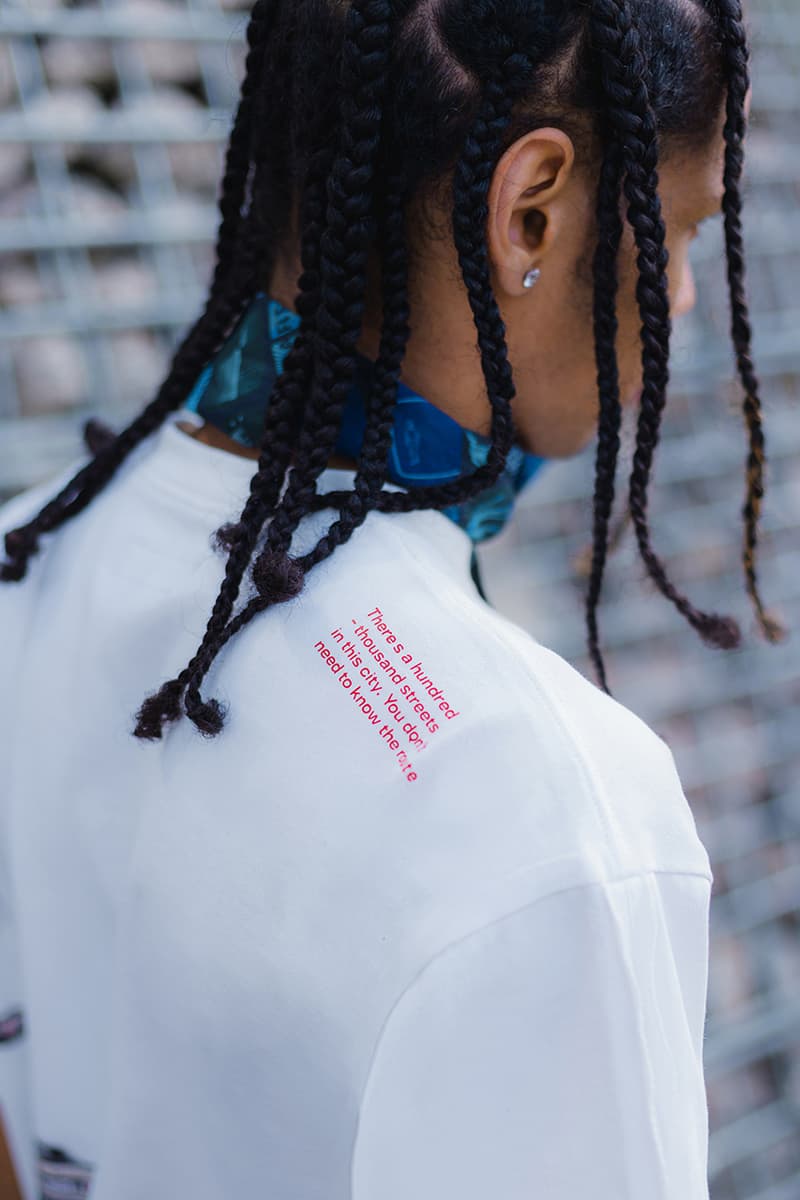 EJDER "A NAIL THAT STICKS OUT GETS HAMMERED" Collection Lookbook First Ever Release Cut-and-Sew Imagery Kojey Radical Video London Based Streetwear Imprint Retailer
