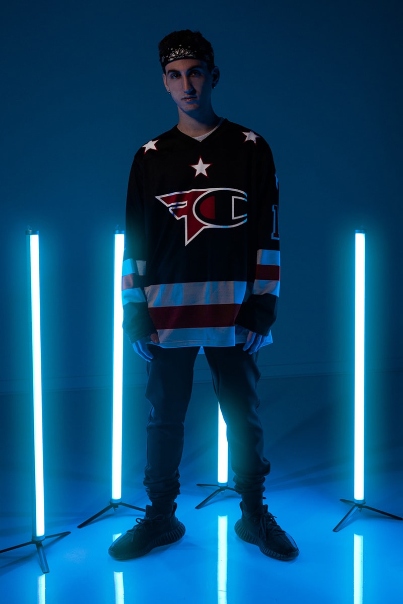 FaZe Clan Champion Capsule Collection Lookbook esports gaming sportswear jerseys Replays player montreal