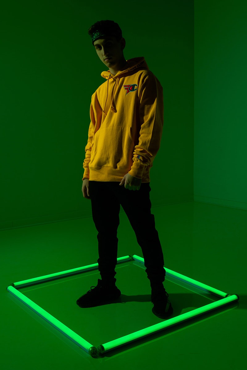 FaZe Clan Champion Capsule Collection Lookbook esports gaming sportswear jerseys Replays player montreal