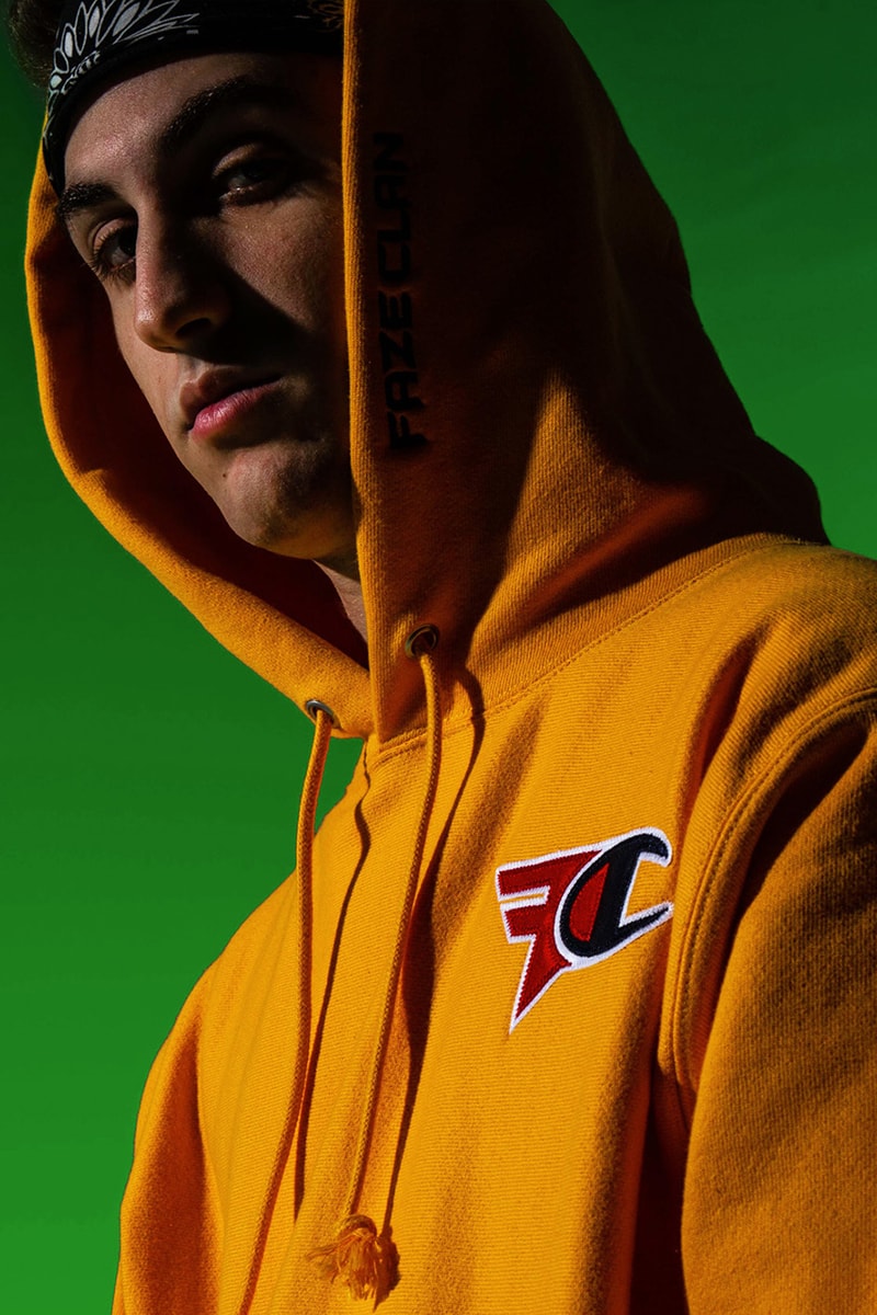 FaZe Clan Champion Capsule Collection Lookbook esports gaming sportswear jerseys Replays player montreal