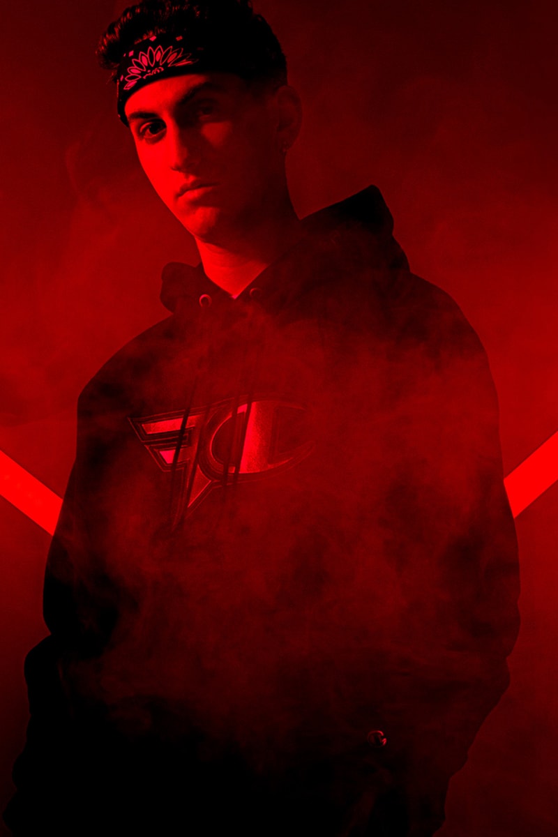 FaZe Clan Champion Capsule Collection Lookbook esports gaming sportswear jerseys Replays player montreal