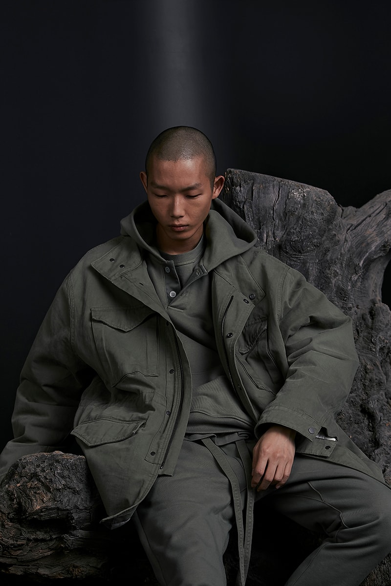 Fear of God Holiday 2019 Collection Lookbook Jerry Lorenzo Utilitarian Military Influences Winter Garments Coats Jackets Outerwear Oversized Tote Bag Accessories FOG