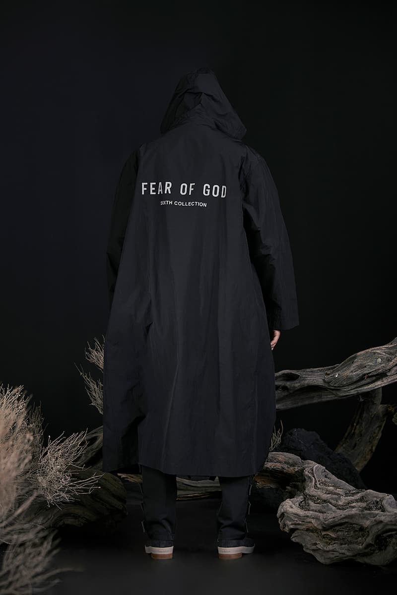 Fear of God Holiday 2019 Collection Lookbook Jerry Lorenzo Utilitarian Military Influences Winter Garments Coats Jackets Outerwear Oversized Tote Bag Accessories FOG