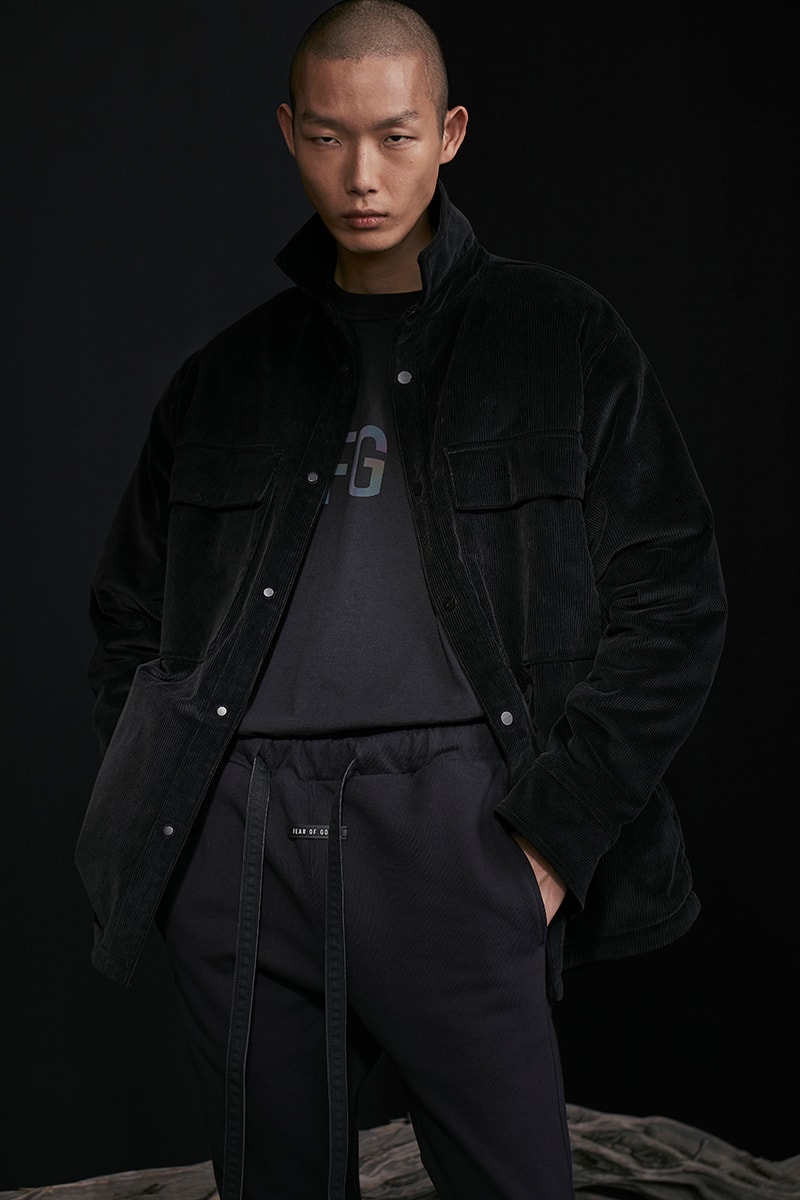 Fear of God Holiday 2019 Collection Lookbook Jerry Lorenzo Utilitarian Military Influences Winter Garments Coats Jackets Outerwear Oversized Tote Bag Accessories FOG