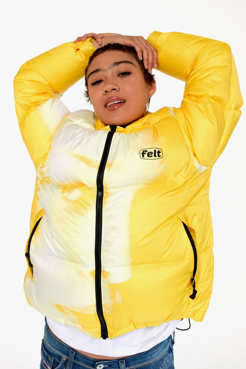 FELT Fall/Winter 2019 Lookbook Collection Info Hoodies Down Puffer Jackets Long sleeves T-shirts New Era 59FIFTY Butterfly Embroidery Sphinx "M.E.G" 