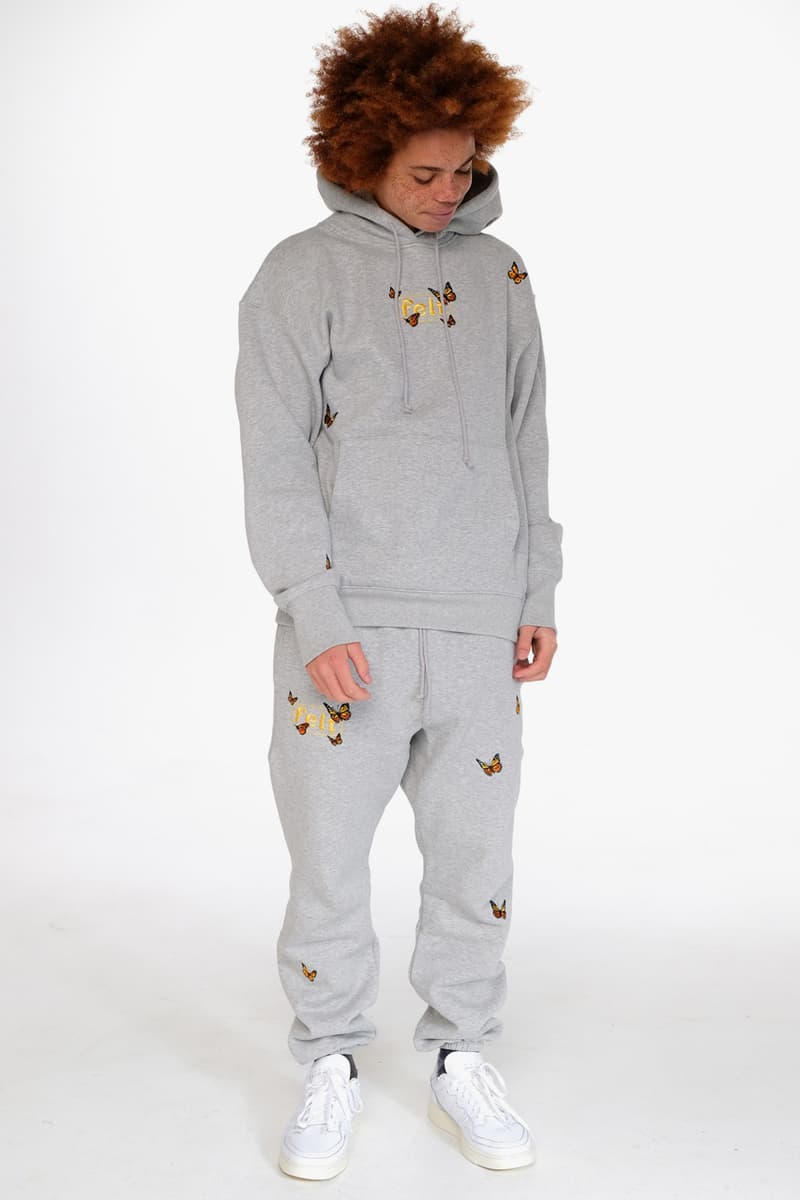 FELT Fall/Winter 2019 Lookbook Collection Info Hoodies Down Puffer Jackets Long sleeves T-shirts New Era 59FIFTY Butterfly Embroidery Sphinx "M.E.G"