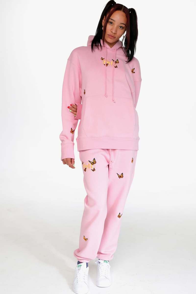 FELT Fall/Winter 2019 Lookbook Collection Info Hoodies Down Puffer Jackets Long sleeves T-shirts New Era 59FIFTY Butterfly Embroidery Sphinx "M.E.G"