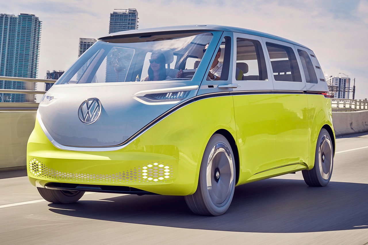 Autonomous Volkswagen I.D. Buzz Fleet to Drive at Doha FIFA World Cup 2022 Self Driving Cars Buses Shuttles VW Camper Van Caddy Football Soccer Cars