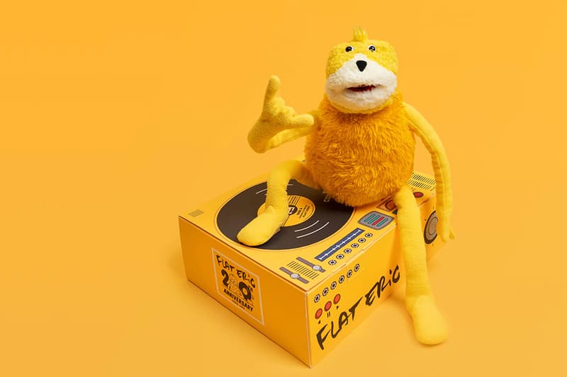 flat eric plush figure edition allrightsreserved michael dupuoy all gone mr oizo electronic music album analog worms attack