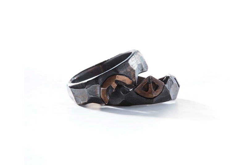 Fortune W W D Military Inspired Fall Winter 2019 Jewelry collection War is Hell Heaven Can Wait 13 Lucky Monkey ring necklace bangle peace rifle collection accessories silver bangle