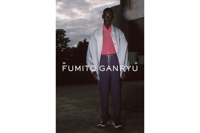 Fumito Ganryu Spring/Summer 2020 Campaign SS20 Tokyo Designer Contemporary Fashion Designs "Making clothes without gender" Rei Kawakubo COMME des GARÇONS