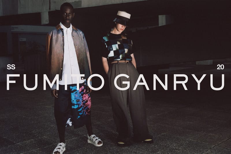 Fumito Ganryu Explores Genderless Fashion & Nature in Eclectic SS20 Collection