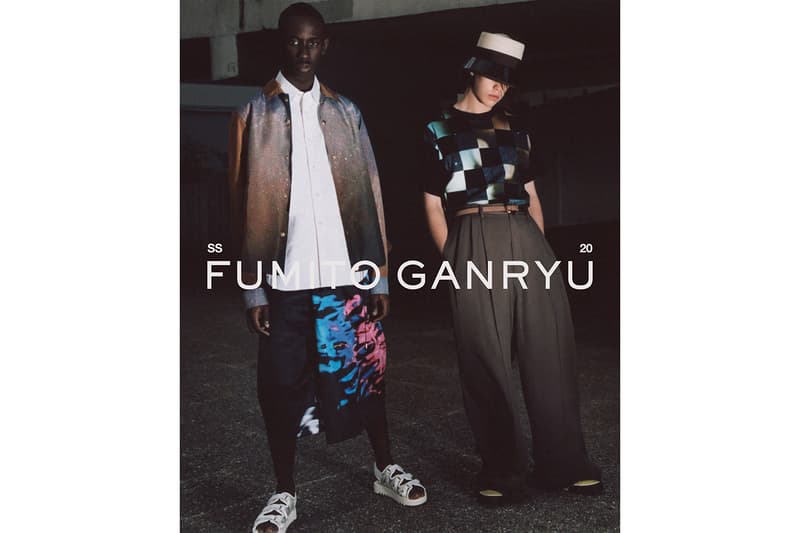 Fumito Ganryu Spring/Summer 2020 Campaign SS20 Tokyo Designer Contemporary Fashion Designs "Making clothes without gender" Rei Kawakubo COMME des GARÇONS