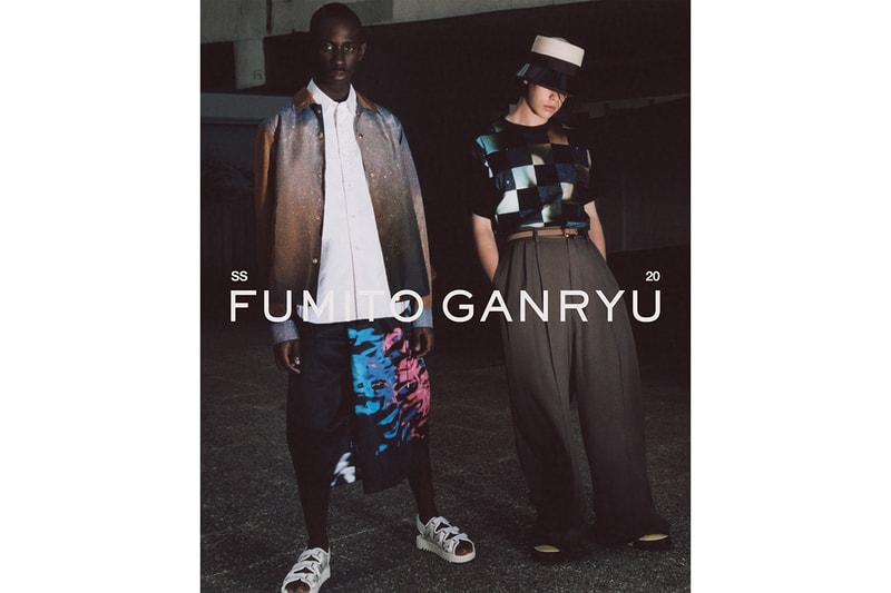 Fumito Ganryu Spring/Summer 2020 Campaign SS20 Tokyo Designer Contemporary Fashion Designs "Making clothes without gender" Rei Kawakubo COMME des GARÇONS