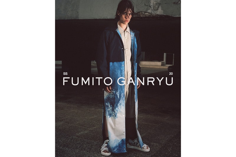 Fumito Ganryu Spring/Summer 2020 Campaign SS20 Tokyo Designer Contemporary Fashion Designs "Making clothes without gender" Rei Kawakubo COMME des GARÇONS