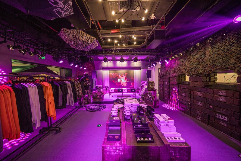 futura laboratories right here right now pop up shenzen china q plex