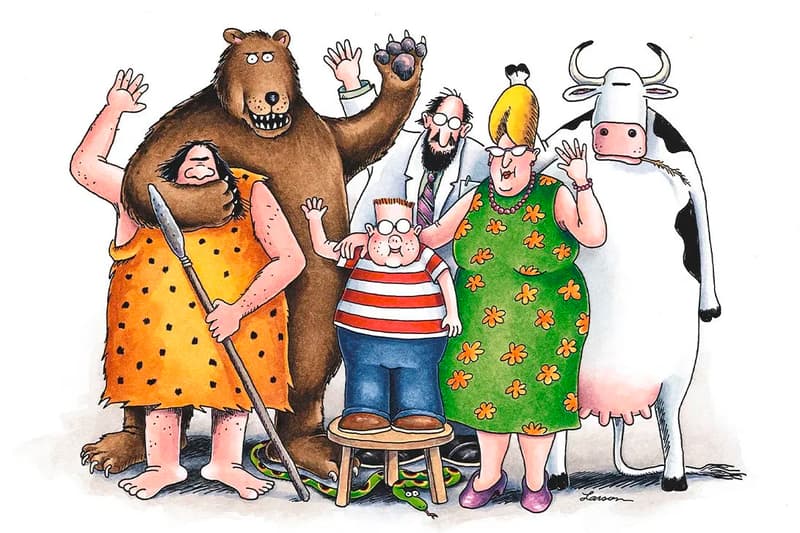 Gary Larson ‘The Far Side’ website Re-Launch comics