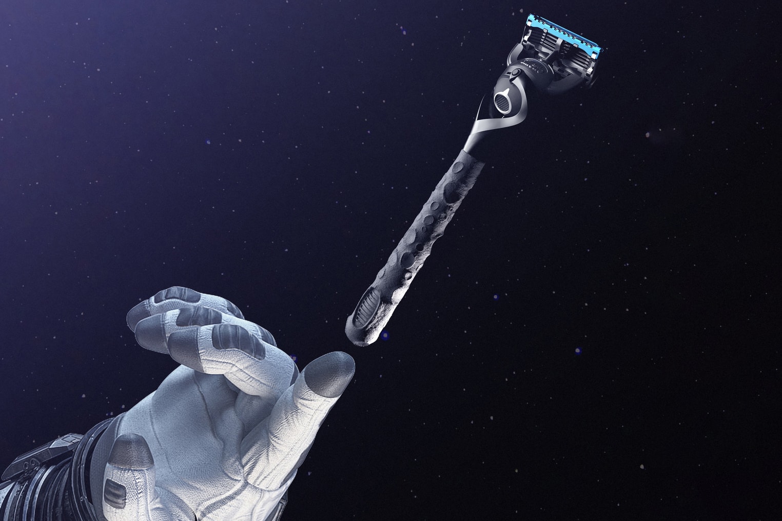 Gillette Razor Maker Apollo 50th Anniversary Release moon landing 3D printing shaving men's grooming Formlabs space travel Fusion5 ProGlide