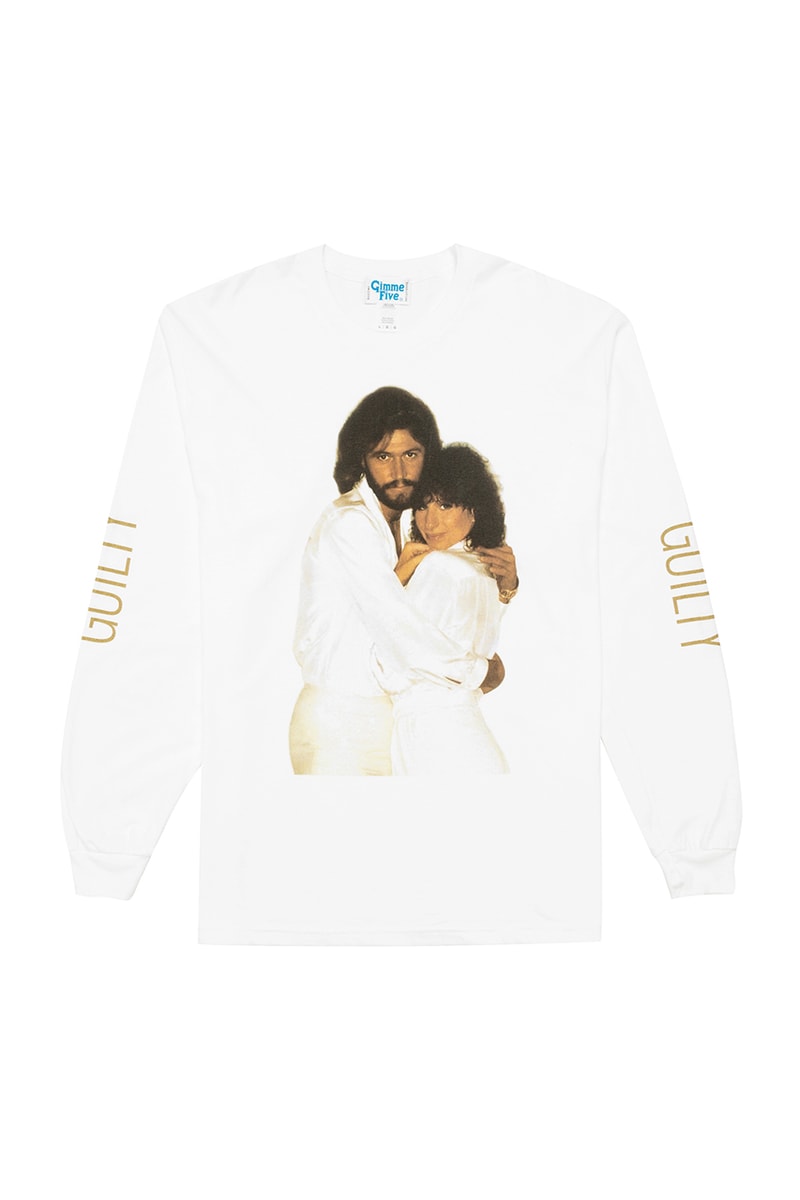 Gimme Five 5 Disco Collection Launch Bee Gees 'Saturday Night Fever' Guilty V3 Barry Gibb Barbara Stresiand Sesame Street Fever "Stayin' Alive" T-Shirts Long Sleeves Graphics Michael Kopelman London Streetwear '90s