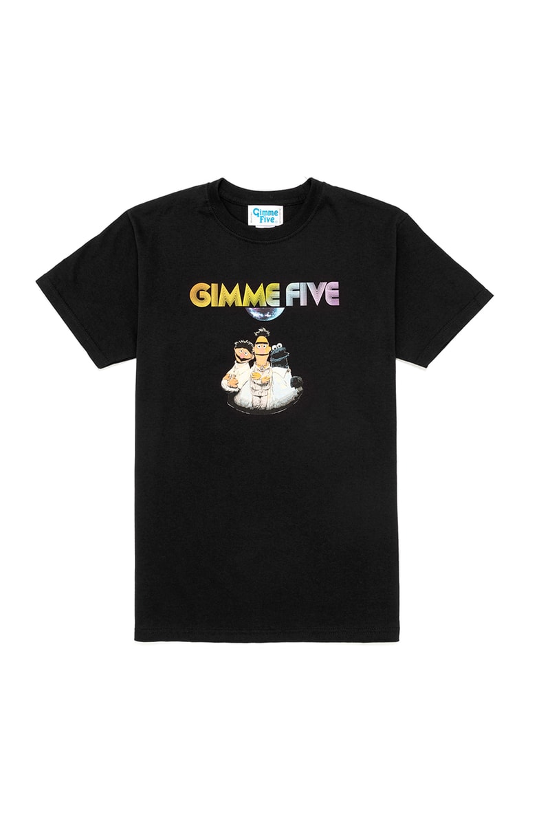 Gimme Five 5 Disco Collection Launch Bee Gees 'Saturday Night Fever' Guilty V3 Barry Gibb Barbara Stresiand Sesame Street Fever "Stayin' Alive" T-Shirts Long Sleeves Graphics Michael Kopelman London Streetwear '90s