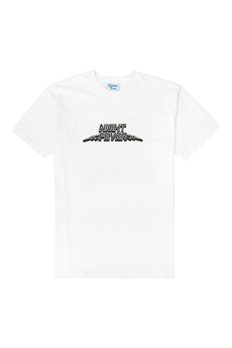 Gimme Five 5 Disco Collection Launch Bee Gees 'Saturday Night Fever' Guilty V3 Barry Gibb Barbara Stresiand Sesame Street Fever "Stayin' Alive" T-Shirts Long Sleeves Graphics Michael Kopelman London Streetwear '90s