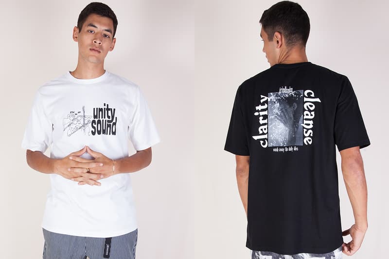 Grind London "Testing Waters" FW19 Part 2 Lookbook "Still Waters Are Wet" "Space Race" Graphic Heavy Collection Fall Winter 2019 Rayon Shirts Heavyweight T-Shirts Trousers Corduroy Twill Jacket