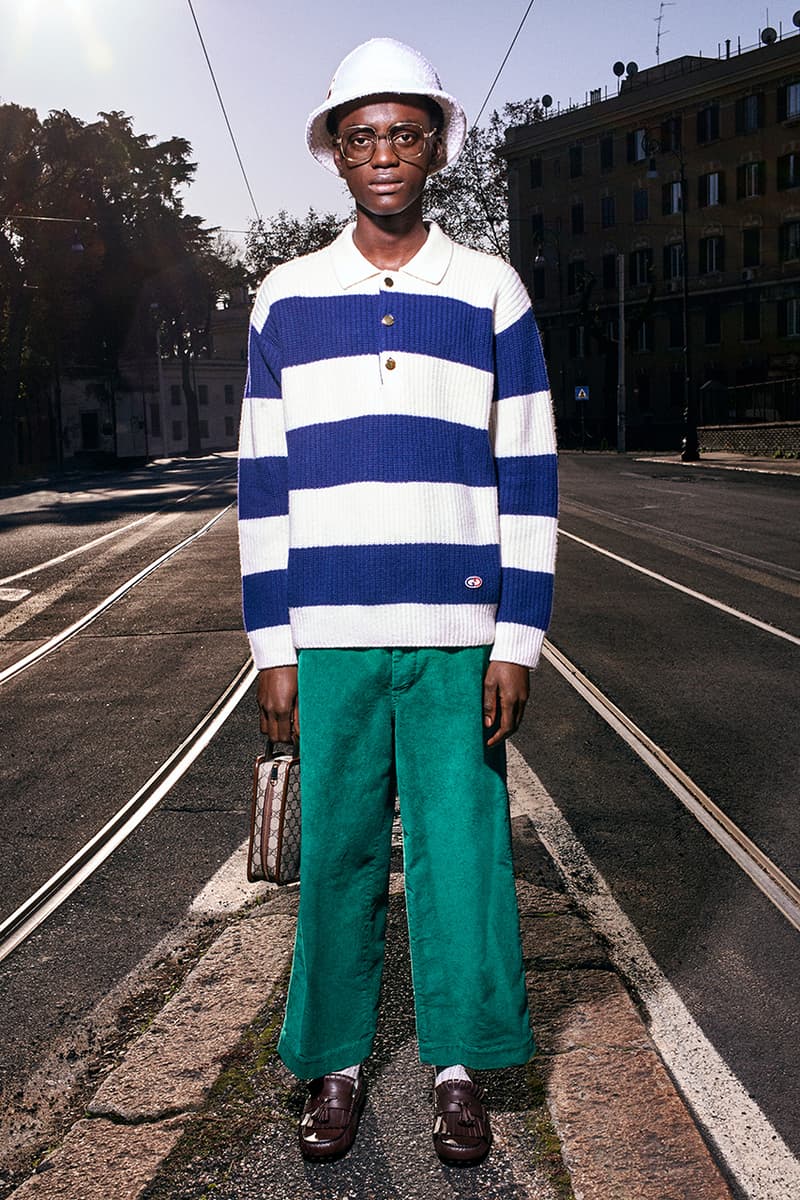 Gucci Pre-Fall 2020 Lookbook Alessandro Michele Bruce Gilden Photographed Roma Italy Collection Closer Look Menswear Tailoring Sportswear GG