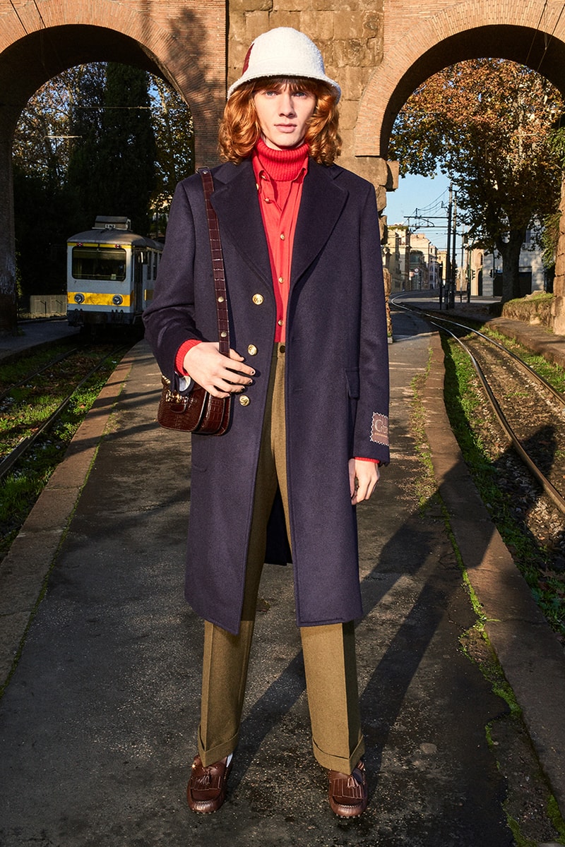 Gucci Pre-Fall 2020 Lookbook Alessandro Michele Bruce Gilden Photographed Roma Italy Collection Closer Look Menswear Tailoring Sportswear GG