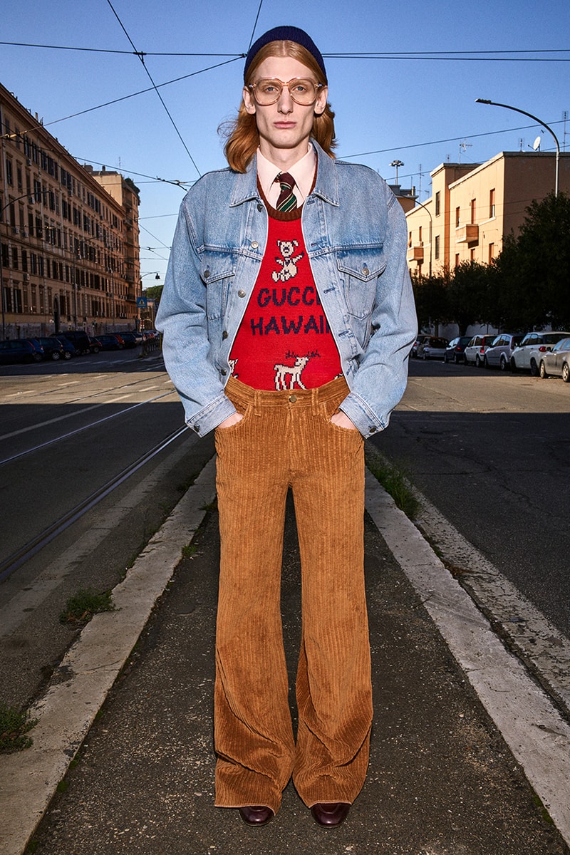 Gucci Pre-Fall 2020 Lookbook Alessandro Michele Bruce Gilden Photographed Roma Italy Collection Closer Look Menswear Tailoring Sportswear GG