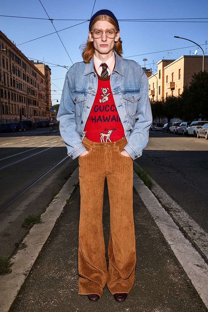 Gucci Pre-Fall 2020 Lookbook Alessandro Michele Bruce Gilden Photographed Roma Italy Collection Closer Look Menswear Tailoring Sportswear GG