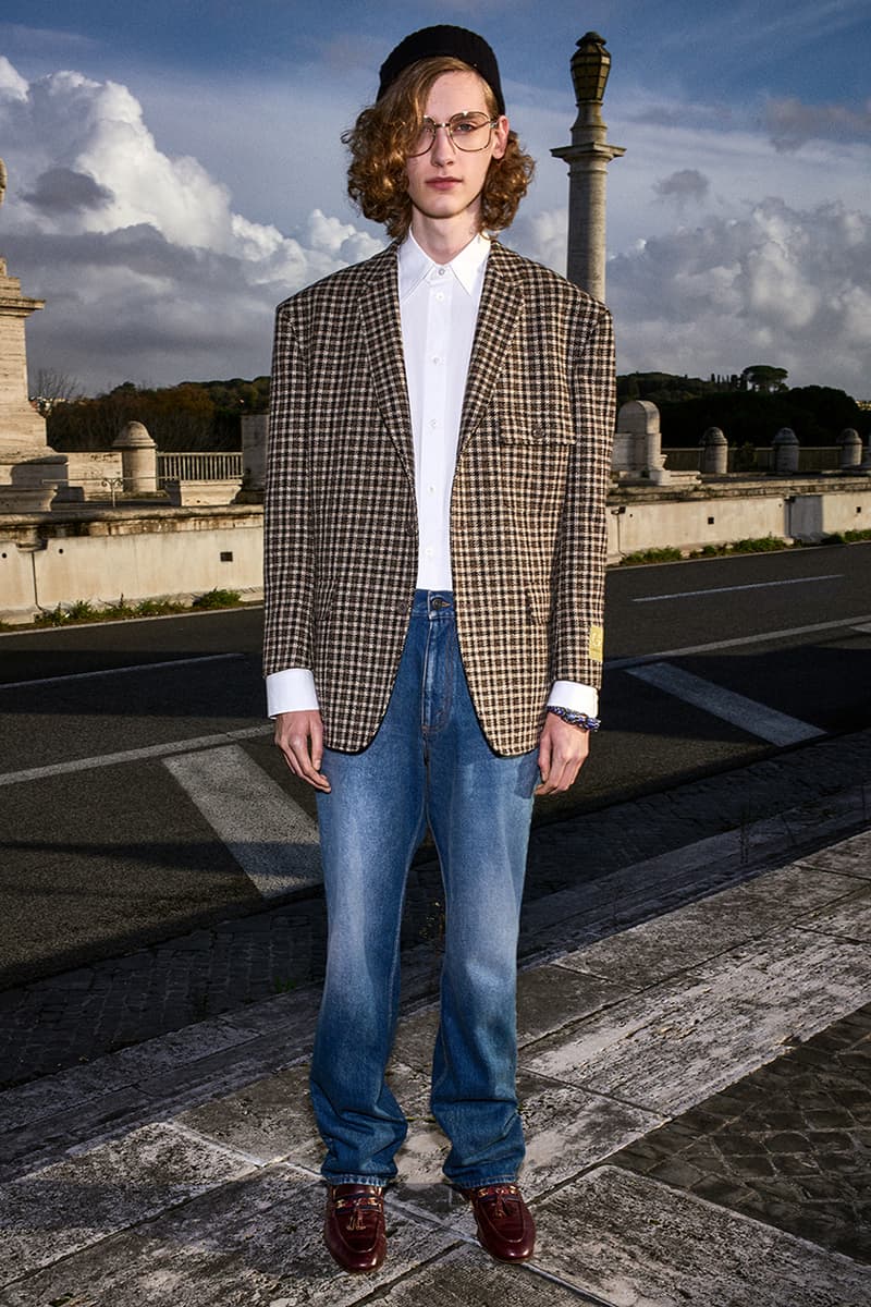 Gucci Pre-Fall 2020 Lookbook Alessandro Michele Bruce Gilden Photographed Roma Italy Collection Closer Look Menswear Tailoring Sportswear GG