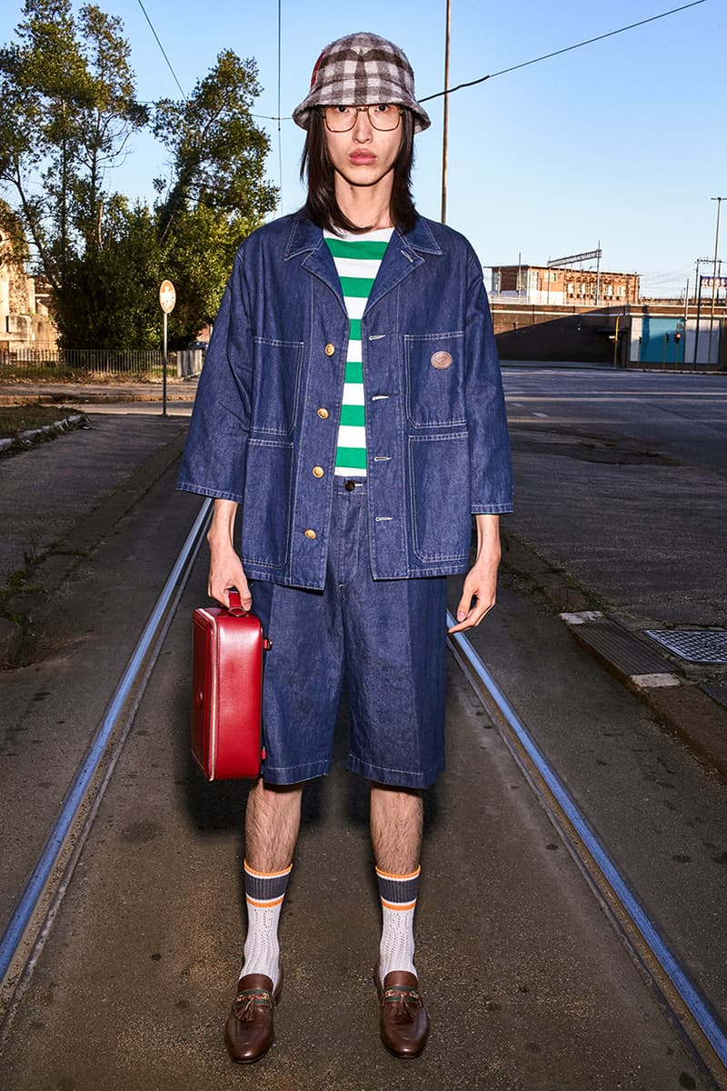 Gucci Pre-Fall 2020 Lookbook Alessandro Michele Bruce Gilden Photographed Roma Italy Collection Closer Look Menswear Tailoring Sportswear GG