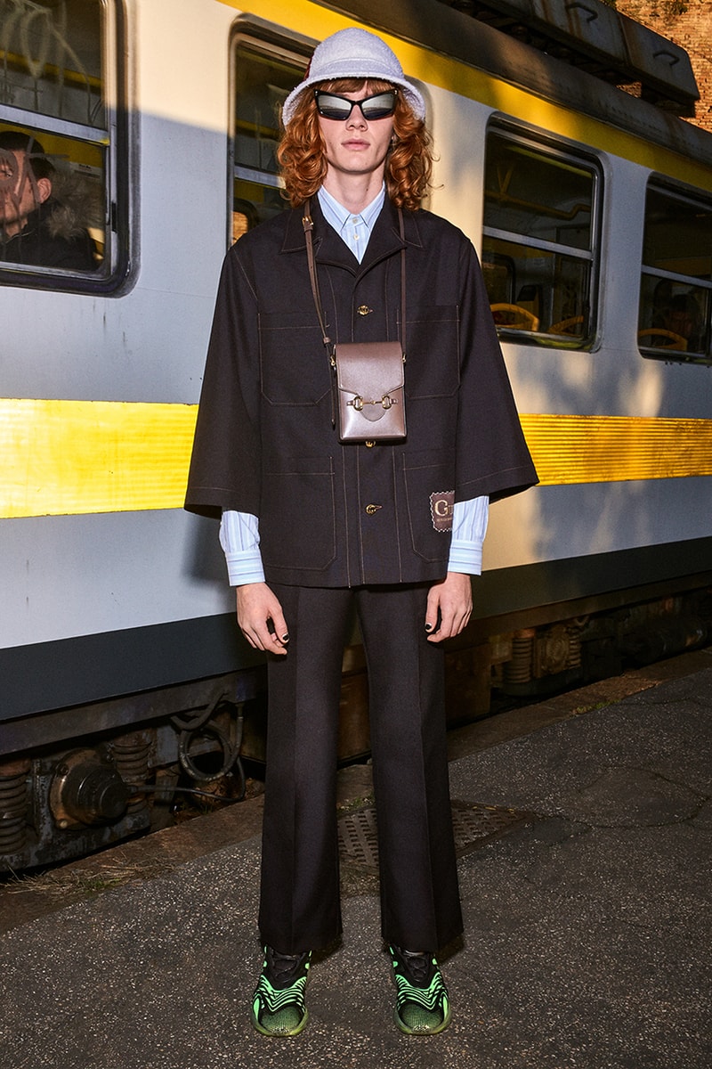Gucci Pre-Fall 2020 Lookbook Alessandro Michele Bruce Gilden Photographed Roma Italy Collection Closer Look Menswear Tailoring Sportswear GG