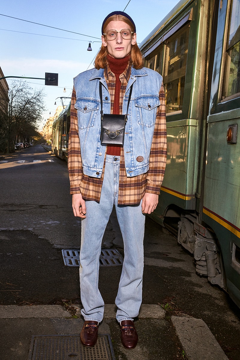 Gucci Pre-Fall 2020 Lookbook Alessandro Michele Bruce Gilden Photographed Roma Italy Collection Closer Look Menswear Tailoring Sportswear GG