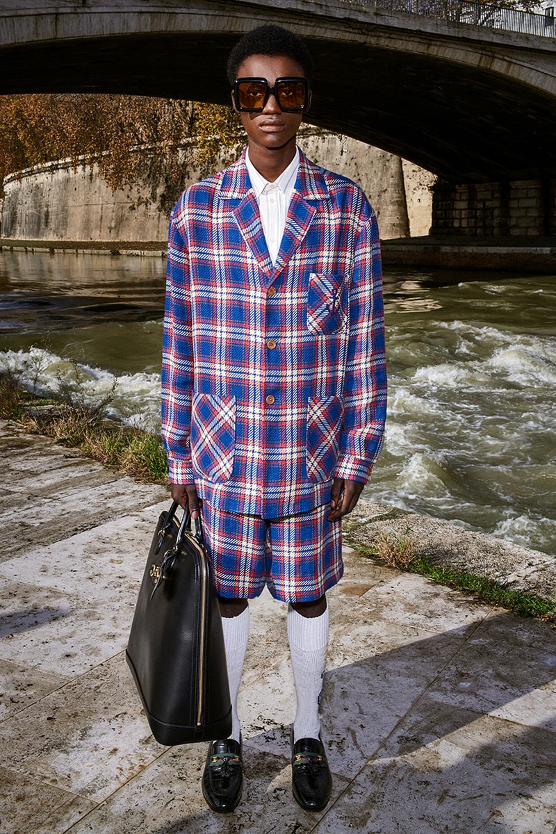 Gucci Pre-Fall 2020 Lookbook Alessandro Michele Bruce Gilden Photographed Roma Italy Collection Closer Look Menswear Tailoring Sportswear GG
